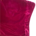 Akira  Velvet Pants in Magenta Photo 7