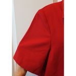 Sag Harbor  Red Top Women's  Size 14 Short Sleeves Casual Career T-shirt Photo 2