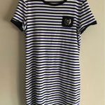 CHAPS Women’s Tee Shirt Dress Striped Photo 0