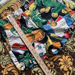 J.Crew High Waist Shorts with Orange and Green Pattern Sz: 2 Photo 4