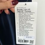 Lululemon Wunder Train High-Rise Leggings w/ Pockets 25" in True Navy Size 2 NWT Photo 4