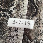 ZARA Trafaluc Cami Top Womens Small Snake Print Lace Trim Spaghetti Strap Tank Photo 3