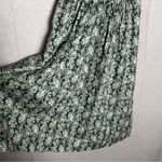 NWT J.Crew Factory Green Cotton Poplin Double V Neck Midi Dress Size 2P Photo 6