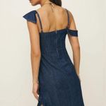 Reformation 6 NEW Evelyn Denim Dress Galilee Photo 1