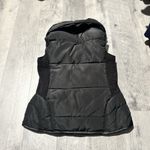 Ymi Fur Trim Jacket Vest Puffer Women’s Black sleeveless winter  large coat chic Photo 2