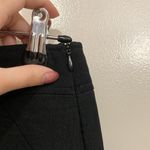 Star City Black Mini Skirt with Piping Detail Photo 5