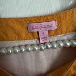 Lilly Pulitzer  Jacqueline Shift Dress in Tangerine Orange / White Size 8 Photo 2