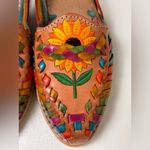 UNBRANDED Sunflower Huarache Artesanal Mexican Sandals Handmade US Size 4 Tan Photo 8