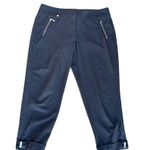 White House | Black Market  black Chinos with Zipper Accents Photo 0