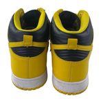 Nike  Dunk High Goldenrod Men's Yellow Black Leather Basketball Sneakers Shoes 12 Photo 2