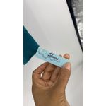 Vintage MJ Concepts velvet 2 button fitted blazer dead stock size XS teal Blue Photo 4