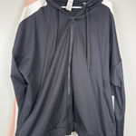 Isabella Black Active Wear Sweatshirt Size 1X Photo 0