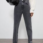 ZARA NWT  CLASSIC MOM FIT HIGH RISE JEANS SZ-10 Photo 3