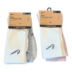 Nike Everyday Plus Dri-Fit Cotton Cushioned Crew Socks 2 Packs of 2 Size 6-10W Photo 1