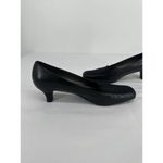 Naturalizer  Womens Black‎ Leather /Stretch Material Heels Janet Size 8.5M Photo 7
