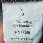 J.Crew  Y2K Jeans Womens Sz 2 Tall Blue Dark Wash Denim Wide Leg Low Rise Western Photo 4