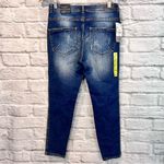 ZARA NWT Trafaluc Denim Womens US 4 Distressed Blue Wash Slouchy Skinny Jeans Photo 12