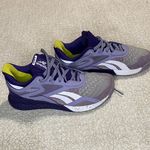 Reebok  Women's Purple and Yellow Athletic Shoes Photo 2