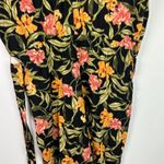 Kensie NWT Linen Blend Floral Print Tie Back V-Neck Crop Jumpsuit Size XS NEW Photo 3
