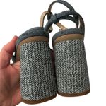 Sam Edelman $160  Blue Wash Beaded Woven Kia Denim Sandal Size 6 Photo 9