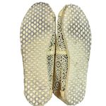 Toms  Women's Yellow Natural Moroccan Slip on Crochet Alpargata Flat Size 6 Photo 2