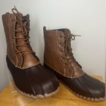 WEAR EVER New Women’s duck boots, Size 9,  Color Brown All weather proof Photo 3