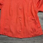 CAbi #6258 Matchmaker Topper in Tiger Lily Coral Blazer Jacket with Pockets Photo 4
