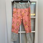 Nanette Lepore Play Garden Floral Polka Dot Active Compression Leggings Size M Photo 2