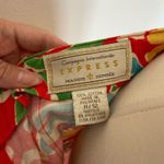 EXPRESS Vintage 80’s Red Hawaiian Floral Mini Skirt Photo 4