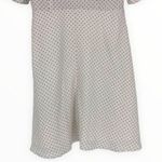 19 Cooper White Polka Dot Faux Wrap Dress Flutter Sleeves size Small NWT *Flaw Photo 7