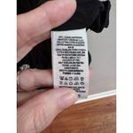 Free People Black Crochet Lace Detail Sleeveless Button Back Mini Dress M Photo 3