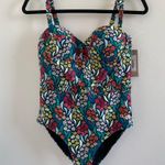 ALBION FIT Albion The Duchess Costa Floral One Piece Swimsuit Size Medium New W/ Tag Photo 3