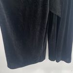 Eloquii Jumpsuit Size 18 NWT Black Velvet Tie Belt Wide Leg Cocktail Evening Photo 13