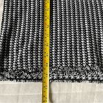 Ann Taylor  Black & White Houndstooth Shortsleeve Sweater w/ Raw Hem Size L Photo 7