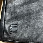 G Star Raw Black Long Sheep Leather Gloves Womens Black Photo 1