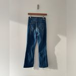 MOTHER Hustler Ankle Fray Jeans in Wish On A Star 25 Blue Photo 5