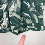 XCVI  Wearables Shorts Womens XL‎ Green Camo Drawstring Cotton Pockets Casual Photo 3