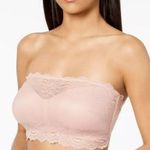 Spanx  Bandeau Undie-tectable Strapless Bra Lace 30031R Nude Tan Size Medium Photo 0