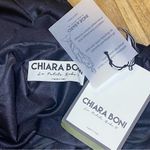 Chiara Boni La Petite Robe Black Marghetta Ruched Maxi Dress Gown Size US 2 NWT Photo 8