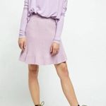 Free People NWT // New Orchid Ribbed Knit Skirt // XS Photo 1