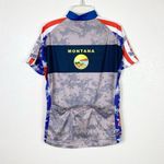 Primal Wear Women’s Montana National Guard Zip Up Cycling Shirt with Pockets Blue Size M Photo 1