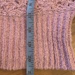 Free People  Best Of You Sweater Womens V-Neck Purple Lilac Open Knit M Medium Photo 6