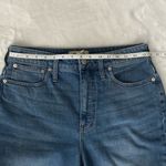Madewell  Demi-Boot Cut Women's Straight Leg Blue Jeans Photo 8