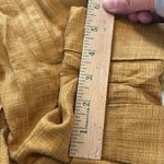 Sandro Paris Aron pleated viscose cotton high waisted short 40 EU Golden Orange Photo 8