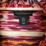 House of Harlow  1960 Dress Mini Long Sleeve Purple Abstract Printed Dress Size 8 Photo 2