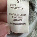 Aratta Silent Journey Jacket Womens Small Military Embroidered Button Boho Art Green Photo 3