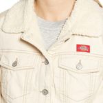 Dickies NWT  Cream Fleece Lined Twill Jacket. Size Large Photo 7