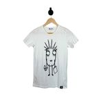 Quipster Women’s Lady Liberty Crewneck Tee in White/Black XS White Photo 6