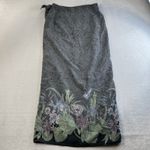 Tommy Bahama Sz M Silk Wrap Skirt Maxi Long Hawaiian Floral Resort Vacation Photo 12