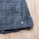 Lululemon  athletica Grey Multicolor Plaid Women's Skirt Photo 5